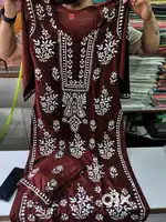 Lucknowi handwork kurti