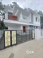 New house kazakootam chandavila main road near 80%loan available