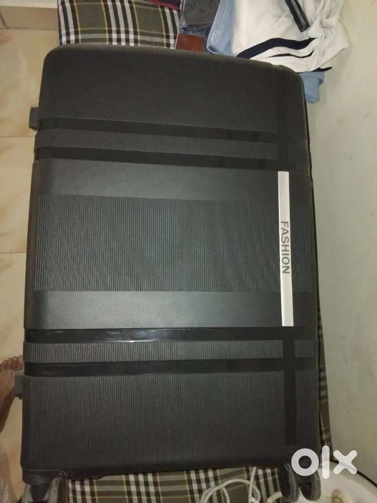 Fashion company trolly bag with number lock