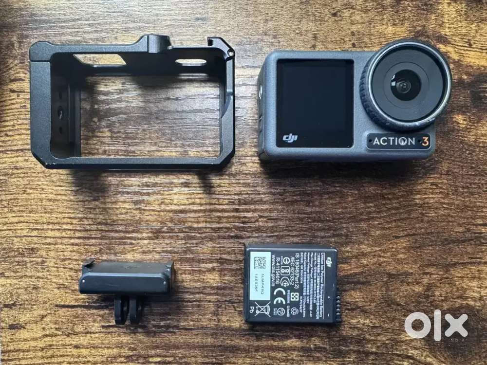 DJI Osmo Action 3 With Cage- 4K Action Camera