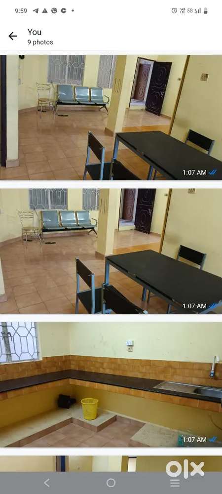 2 BHK SEMI FURNISHED APARTMENT GROUND FLOOR RENT AT KALOOR MATHRUBHOOM