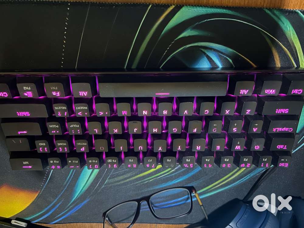 Red dragon mechanical keyboard compact