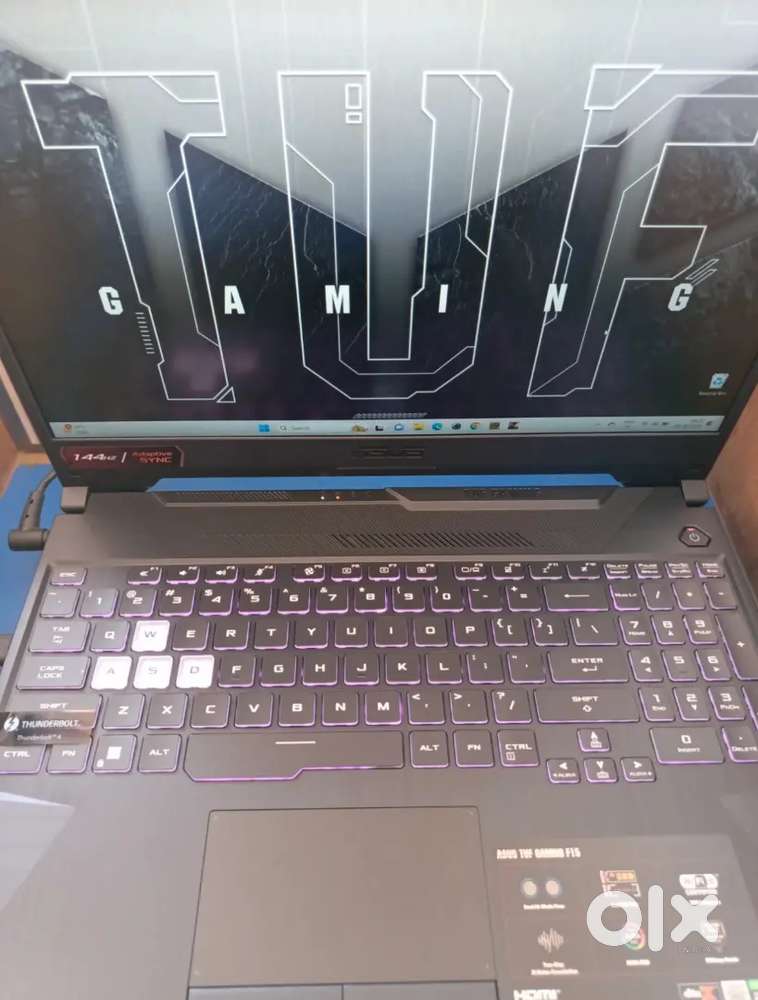 Asus tuf f15 with free mouse and keyboard