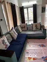 Sofa with center table