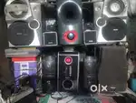 Dapic 5.1 , Philips 2.1 ...home theater  very well working condition