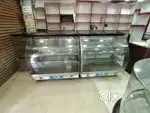 Sweet bakery rack counter