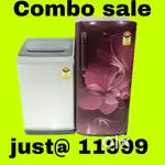 Combo offer @ RentoDeal electronic on LG single door and top load