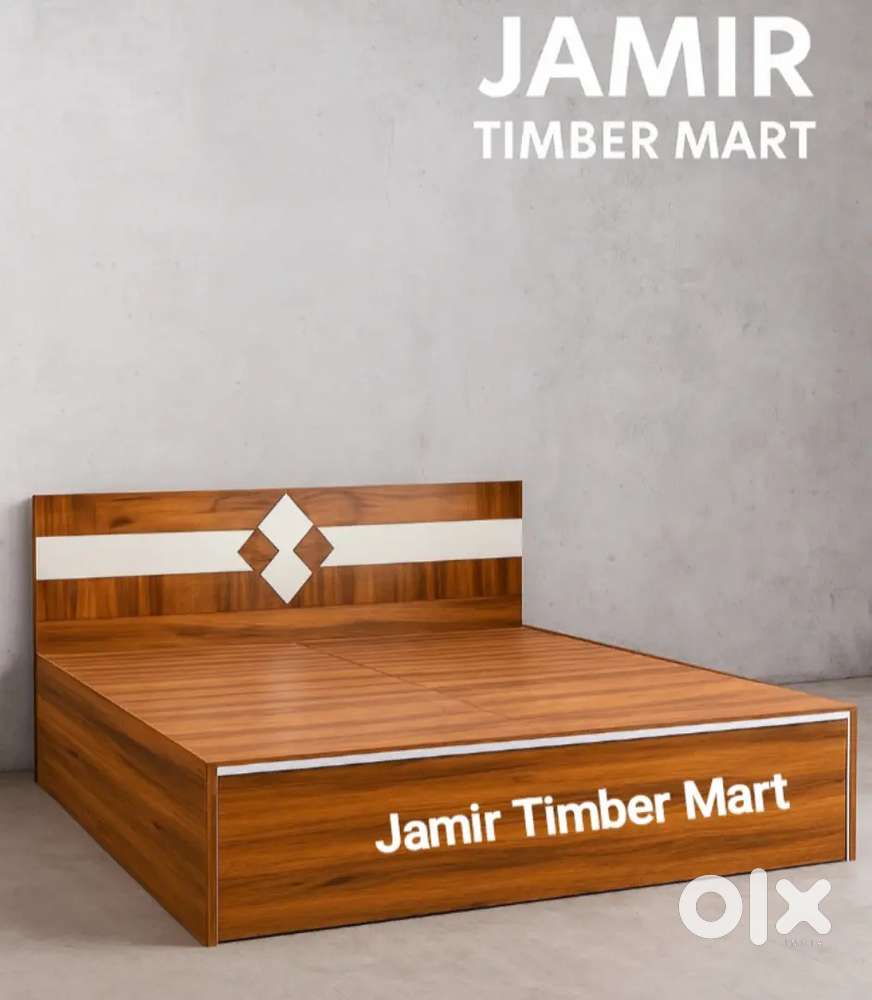 JAMIR FURNITURE BRAND NEW QUEEN SIZE DOUBLE BED 6X5 WITH STORAGE FREE