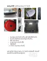 BPL21 inch colour TV, Full Sundirect conection(with antena),stabilizer