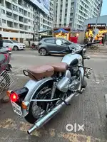 Royal enfield classic 350 silver beast