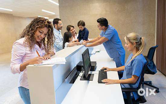 HOSPITAL FRONT-DESK STAFF REQUIRED
