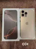APPLE 15PROMAX WITH WARRANTY 8 MONTH REFURBISHED PEICE BOX