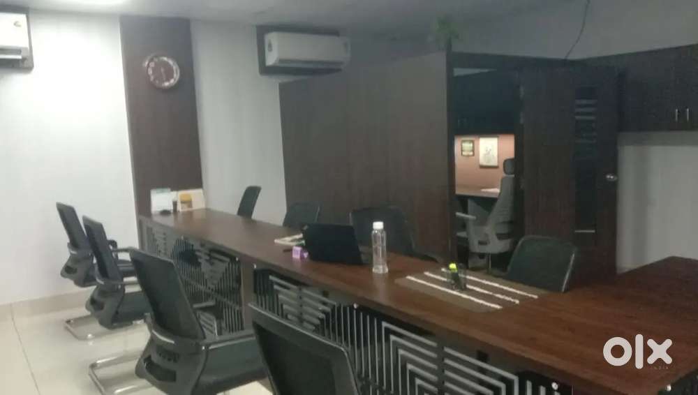 500 sqft furnished Sahara palaza patrakar puram corner shop office Lko