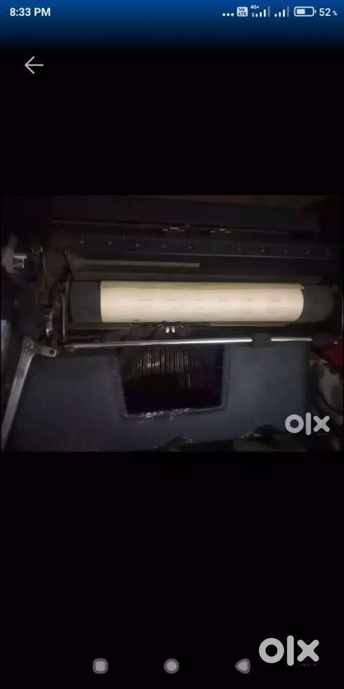 Type writer machine