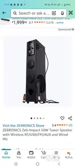 New Zebronics Tower