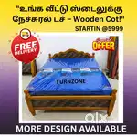 Wooden Cot Bed Mattresses, Mattress all types of furniture available