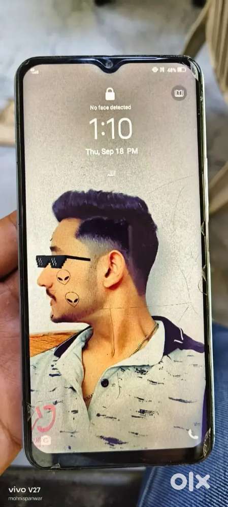 A one condition phone smooth