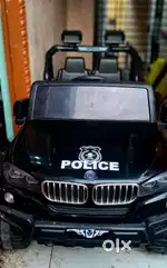 For Sale: Kids’ Police Jeep, just 8,000. Great condition & fun