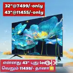 UHD 4k sony new 43 inch smart Android led tv @11344