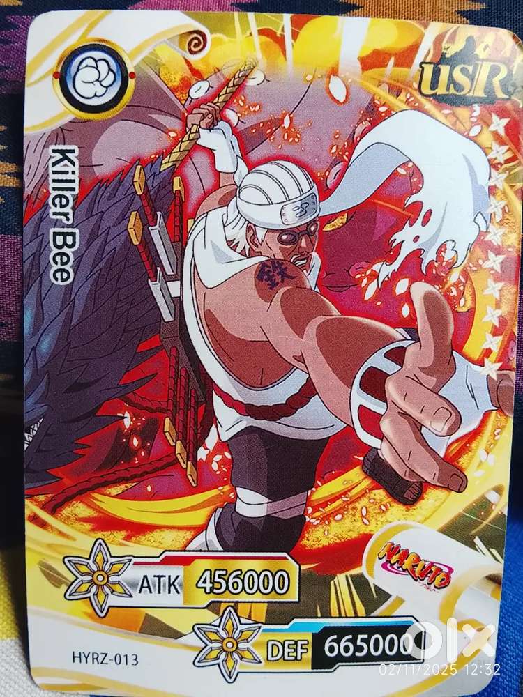 Naruto ultimate super rare cards