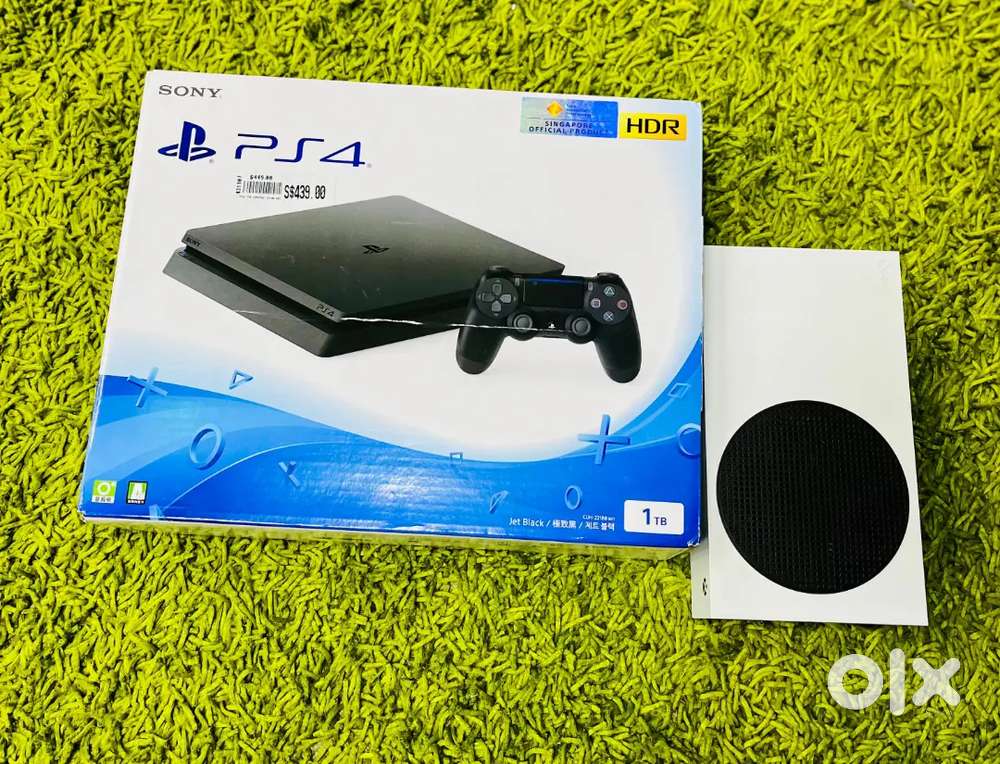 PS4 boxed mint condition