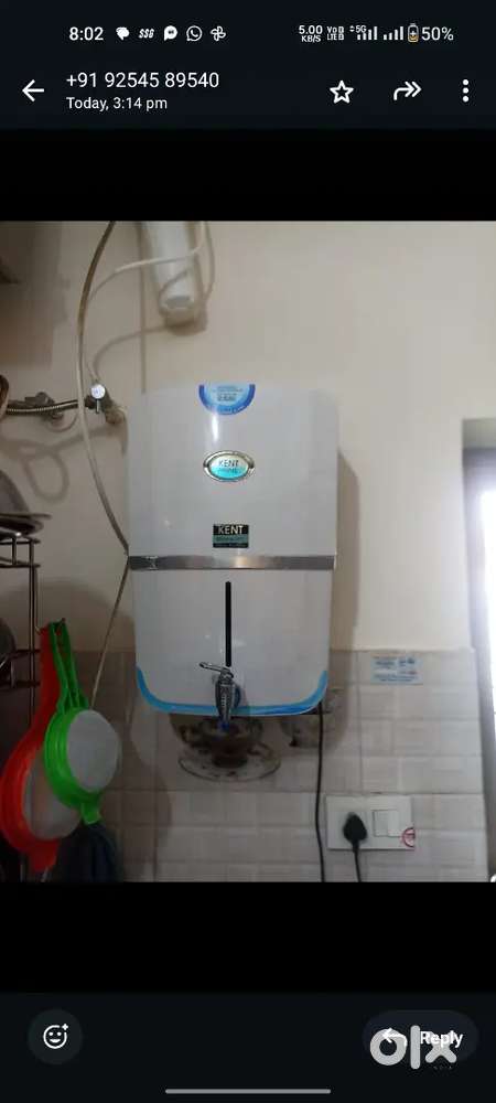 Kent RO in good condition