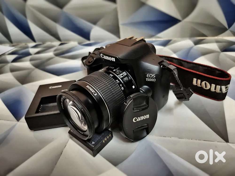 DSLR Canon camera, Good Condition, No problem in camera and lens.