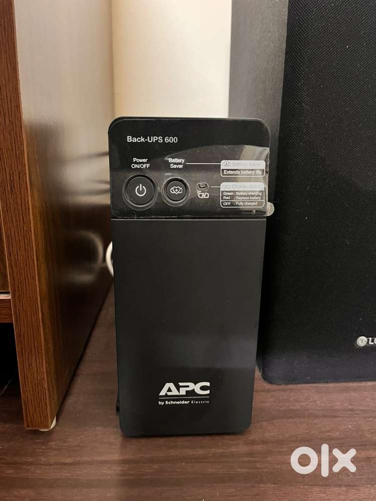 APC Back-UPS BX600C-IN 600VA / 360W by Schneider Electric