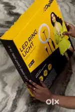  Tripod with Ring Light +  Mic  Like New  Hardly Used