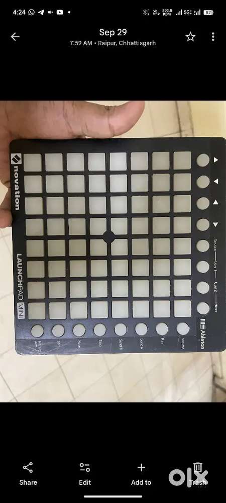 Launch pad mini and audio interface