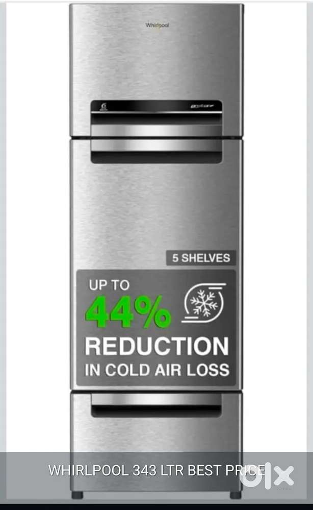 Whirlpool 3 Door 343ltr