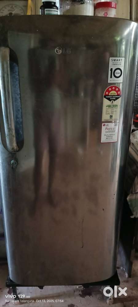 LG 185 L, 5 Star, Smart Inverter Compressor, Direct-Cool Single Door R