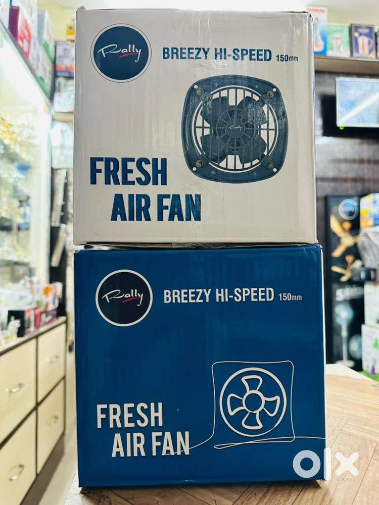 Brand New Rally 4 Blades High Speed 6 Inches Exhaust Fan
