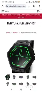 Japanese limited editions  wood watch