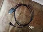 Vga to HDMI cable 2 mitr for pc, monitor,smart tv