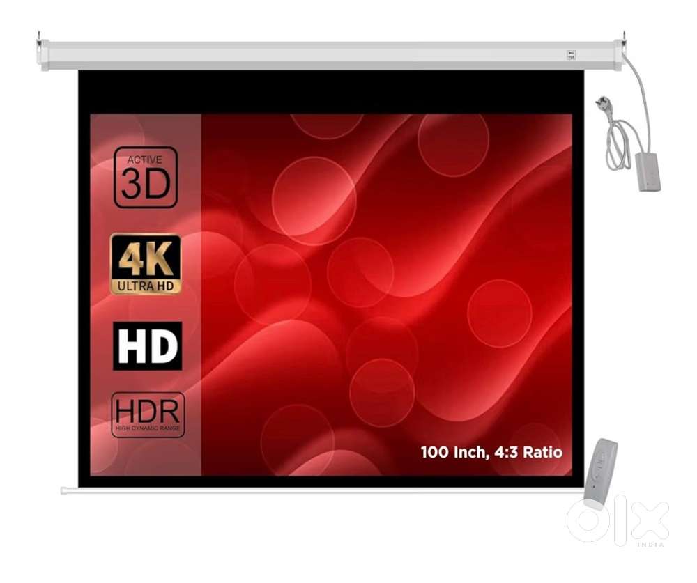 100 inch Imported Motorised Projector Screen