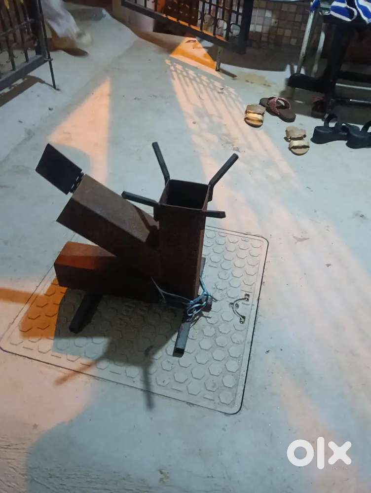 Wood Fired Rocket Stove Smokeless for Home & Large Family