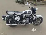 Classic 350 Ash White full modified and also settlement price down