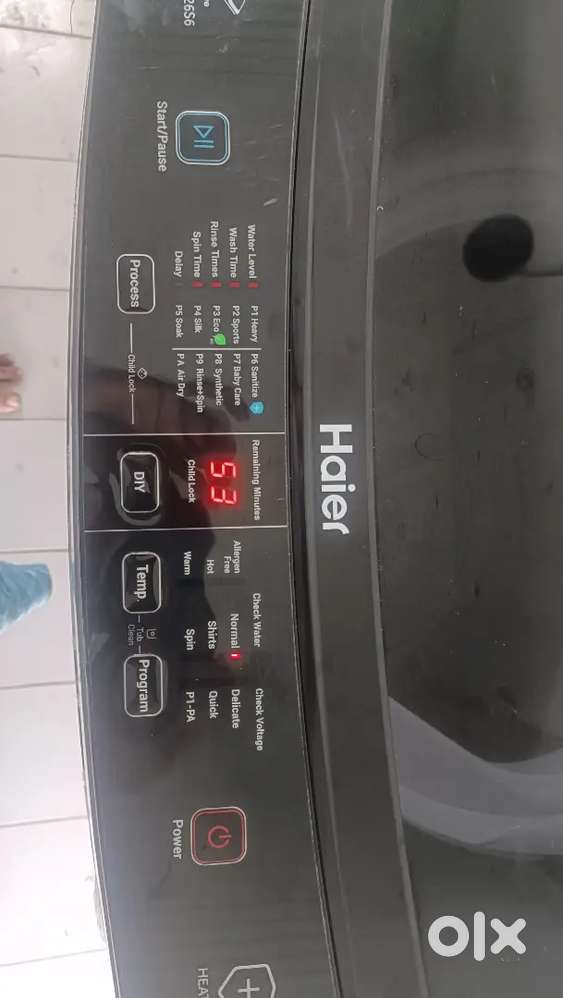 Haier  8kg 5star fully automatic topload