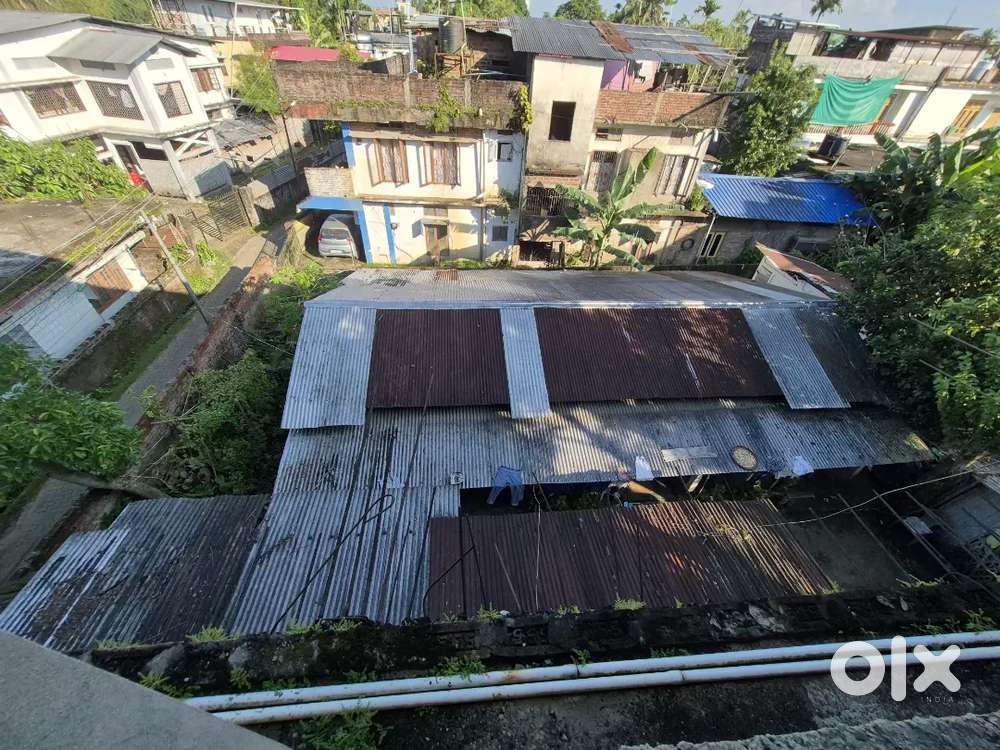Land with a house with entrance  north