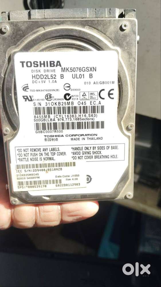 HDD 500GB urgent sell