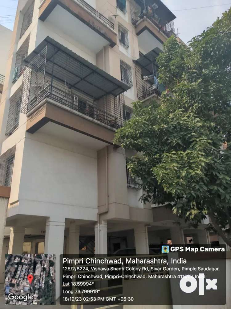 1 BHK pimple Saudagar flat for sale 5 floor