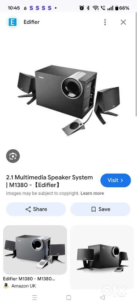 Edifier music system 2.1