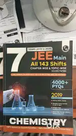 Jee Mains 7 years pyq PW