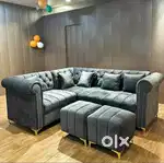 Brand new 5 seater chesterfield sofa