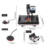 5 in 1 sublimation printing machine