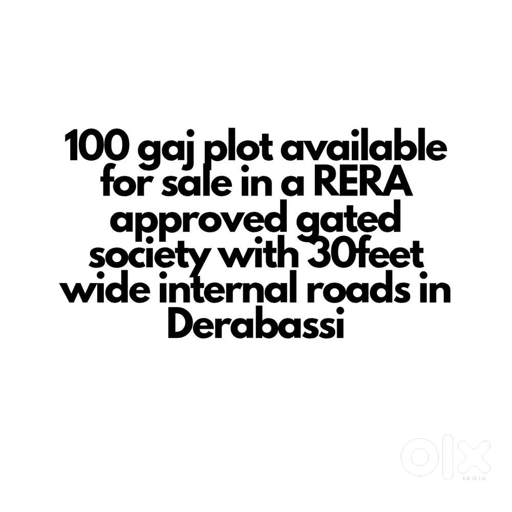 4 Marla residential plot available for sale in Derabassi
