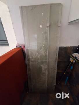 Jaguar Glass Bathroom Partition Doors – Set of 2 (Used)