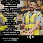 Wanted warehouse helpers in Xpressbees Godown