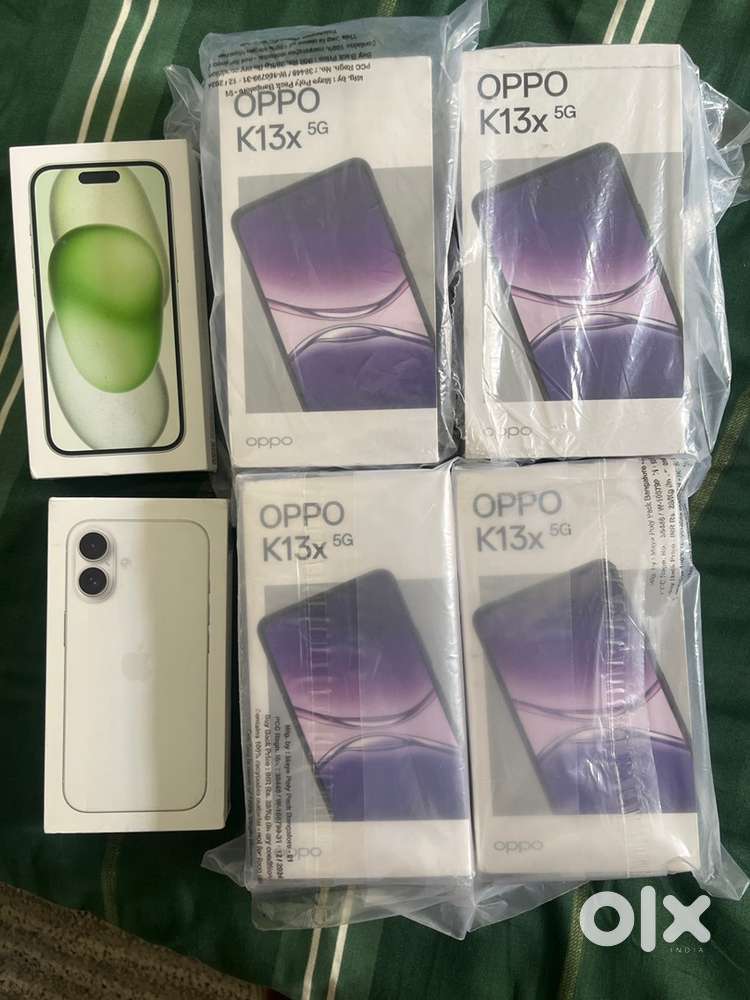 Oppo k13x seal pack (iphone also available)